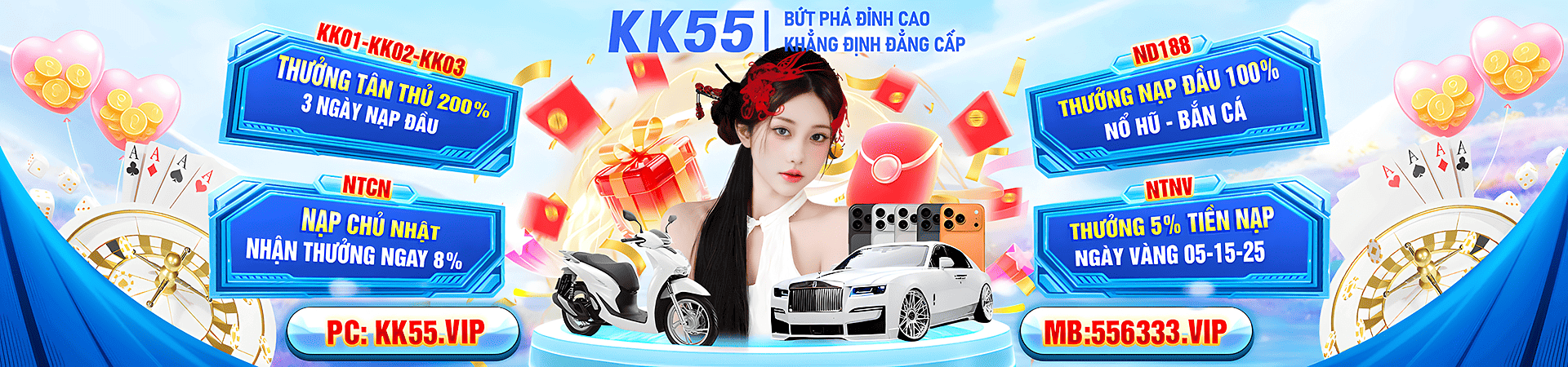 KK55 banner chính thức